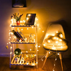 LED String Lights Outdoor Star Chain Lights Garland